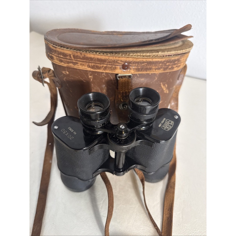 Muse Tokyo 20x50 Binoculars Vintage 3062 Good Condition Optics Retro